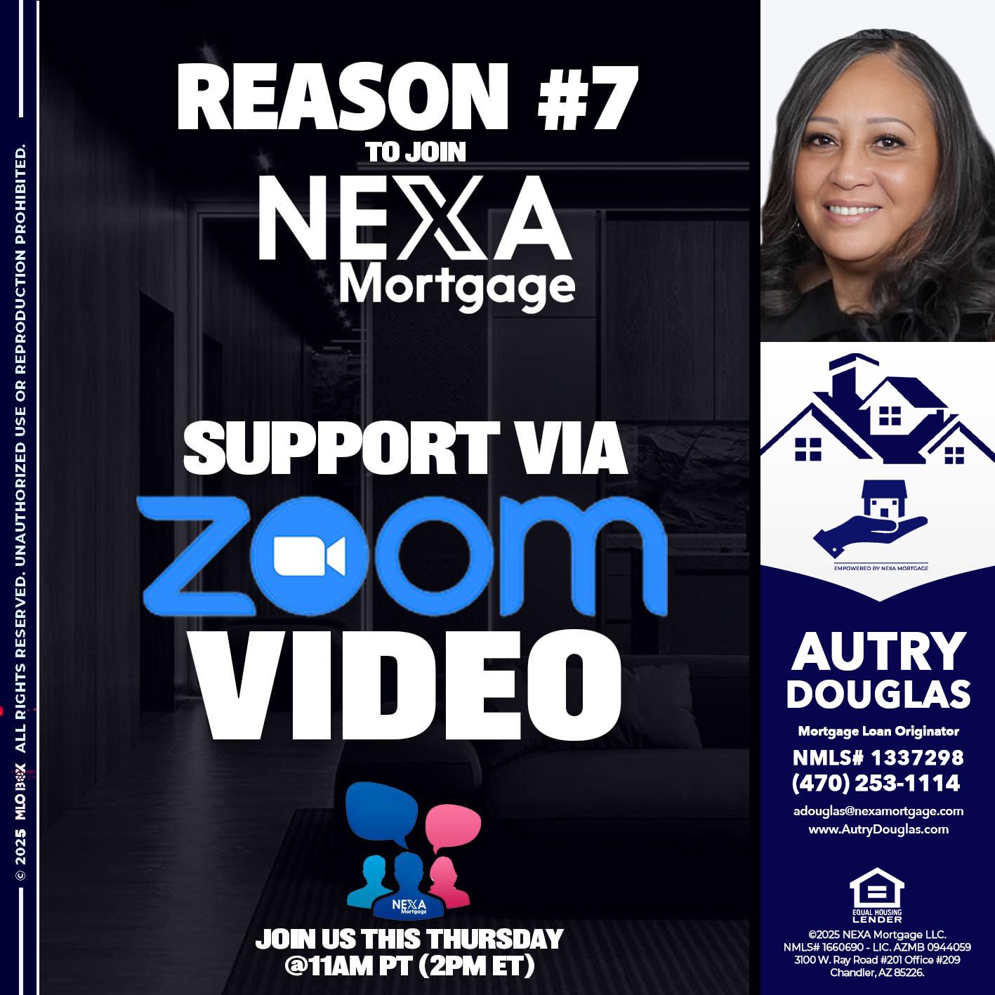 REASON 7 - Autry Douglas -Mortgage Loan Originator