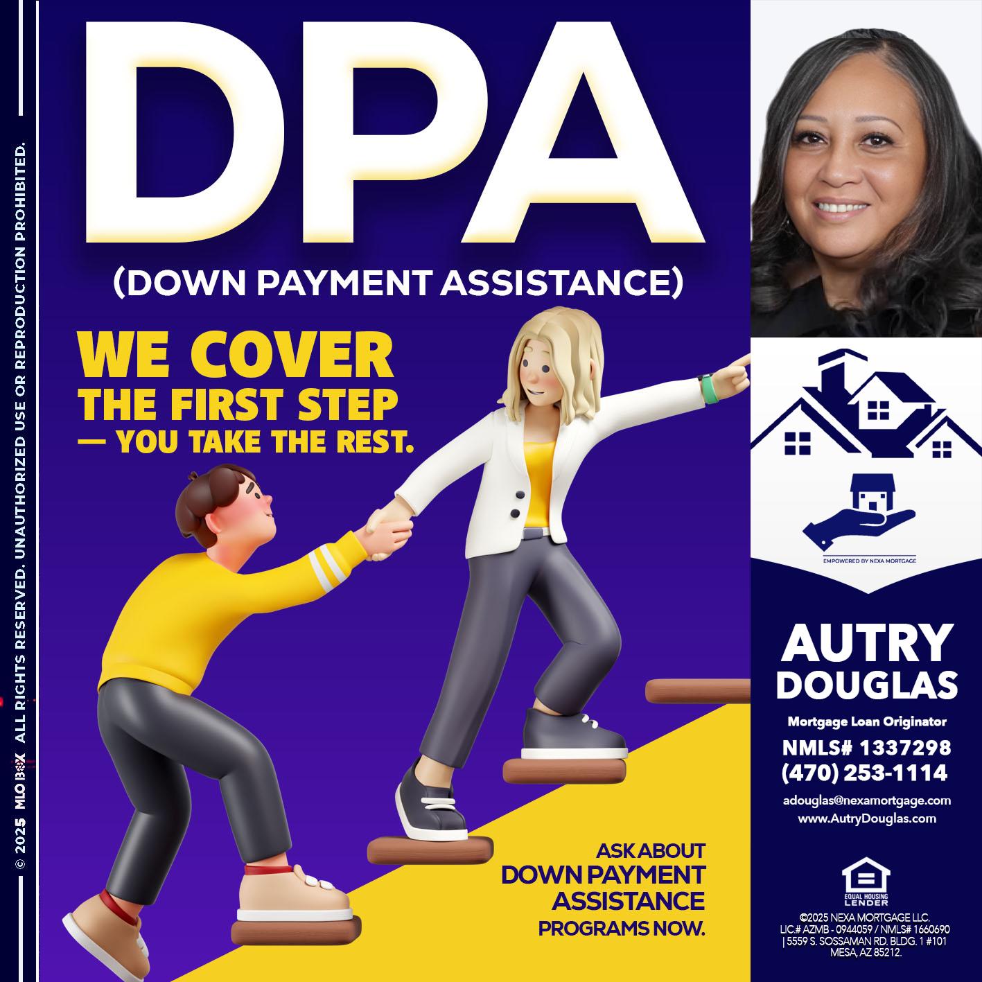 DPA LOANS - Autry Douglas -Mortgage Loan Originator