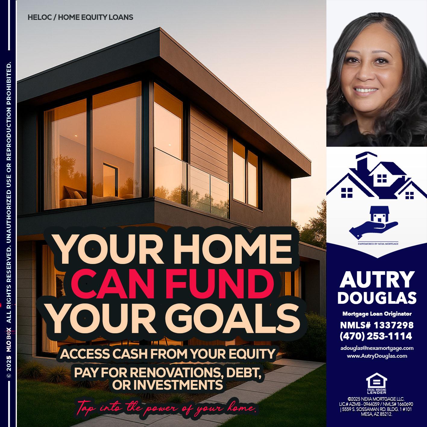 HELOC - Autry Douglas -Mortgage Loan Originator