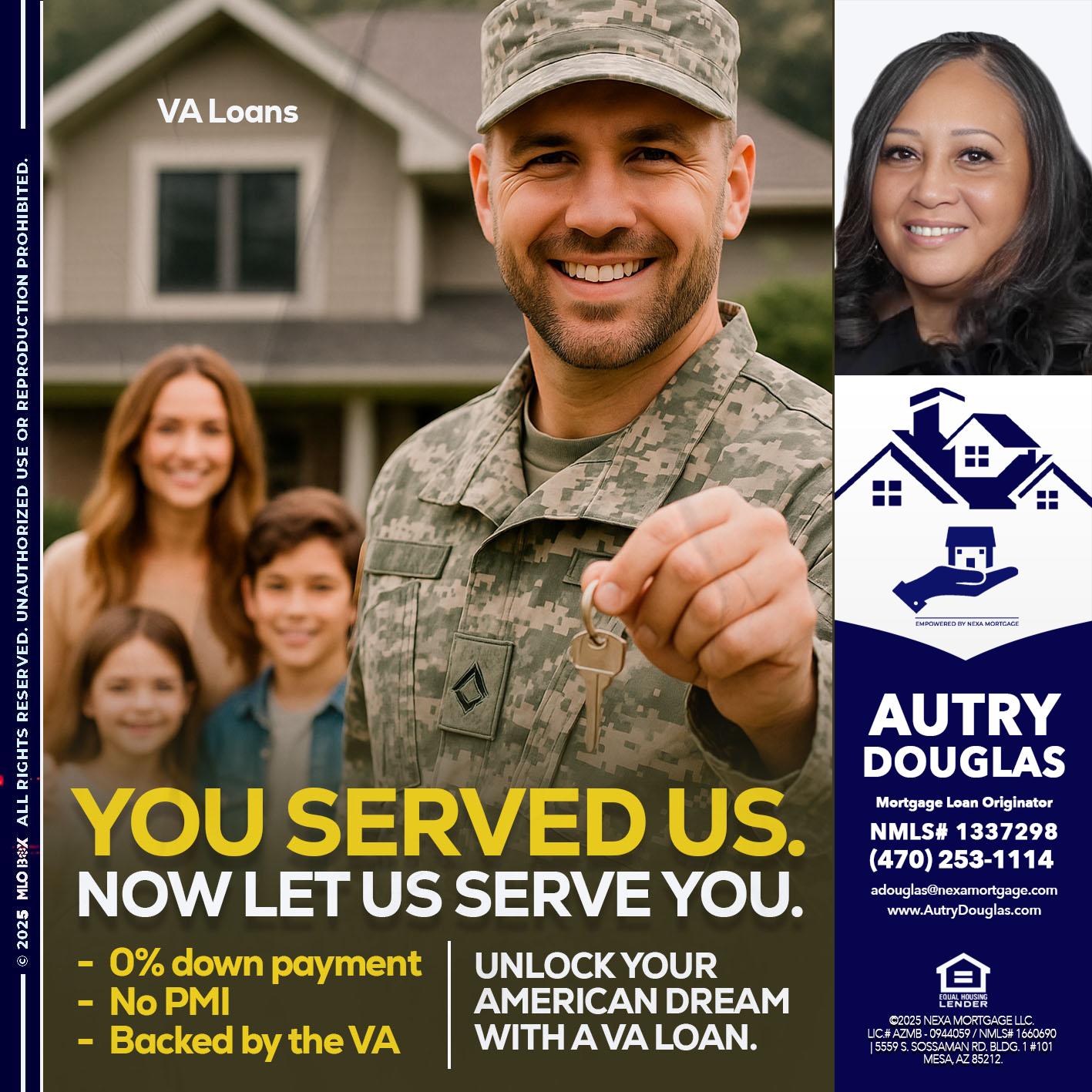 YOU DESERVED - Autry Douglas -Mortgage Loan Originator