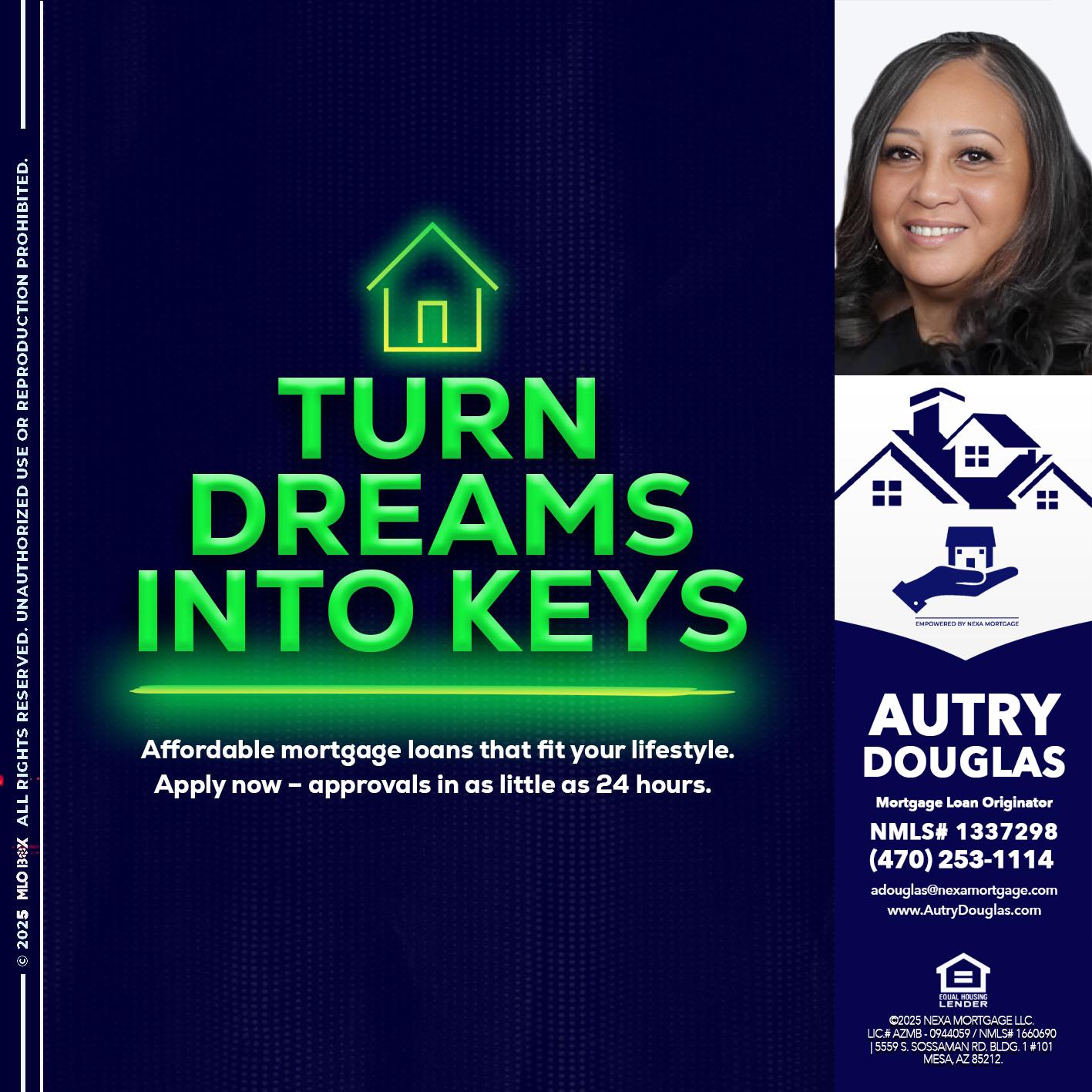 turn dreams - Autry Douglas -Mortgage Loan Originator