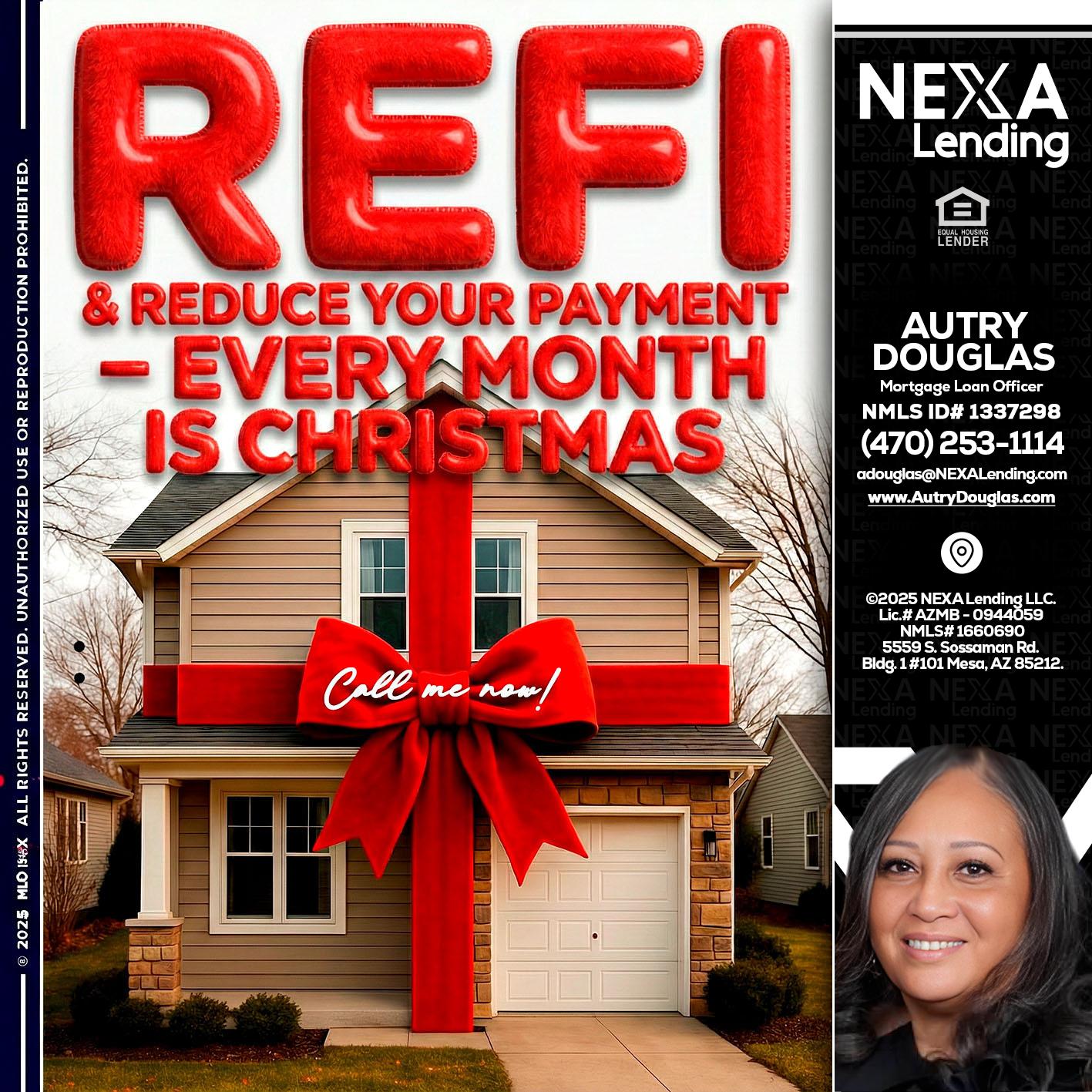 REFI - Autry Douglas -Mortgage Loan Originator