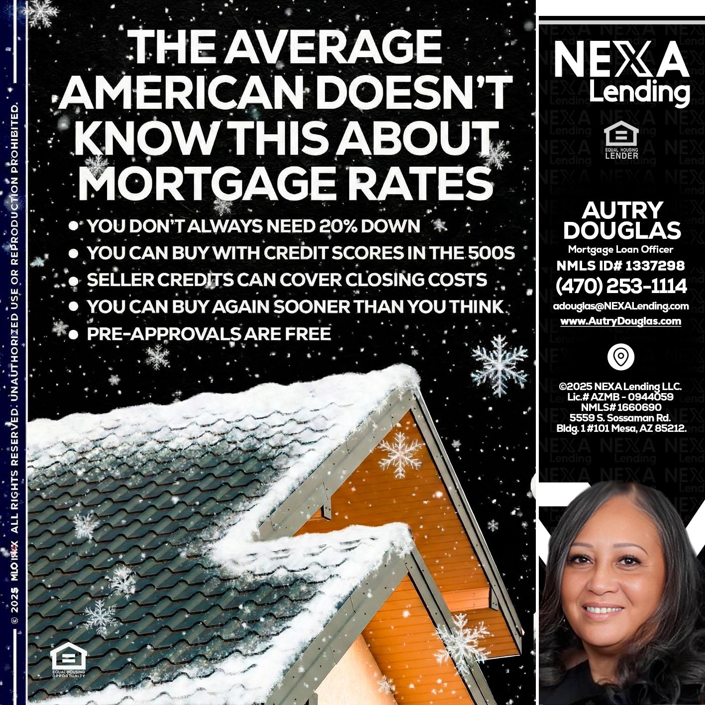 THE AVERAGE - Autry Douglas -Mortgage Loan Originator