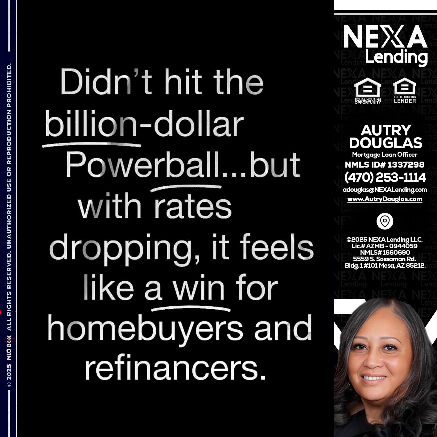 DIDNT HIT - Autry Douglas -Mortgage Loan Originator