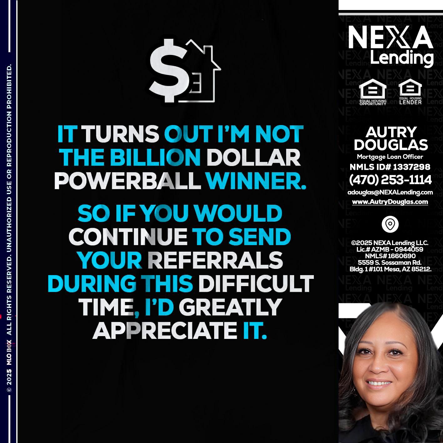 IT TURNS - Autry Douglas -Mortgage Loan Originator