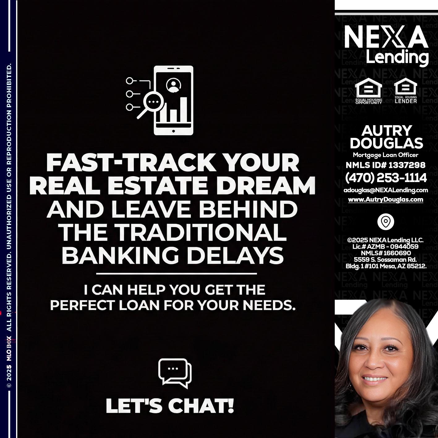 FAST TRACK - Autry Douglas -Mortgage Loan Originator