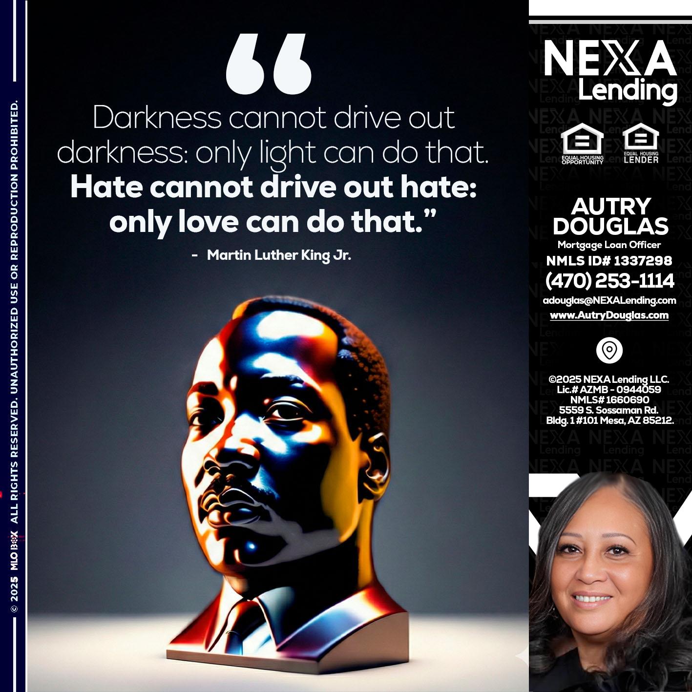 MLK 2026 - Autry Douglas -Mortgage Loan Originator