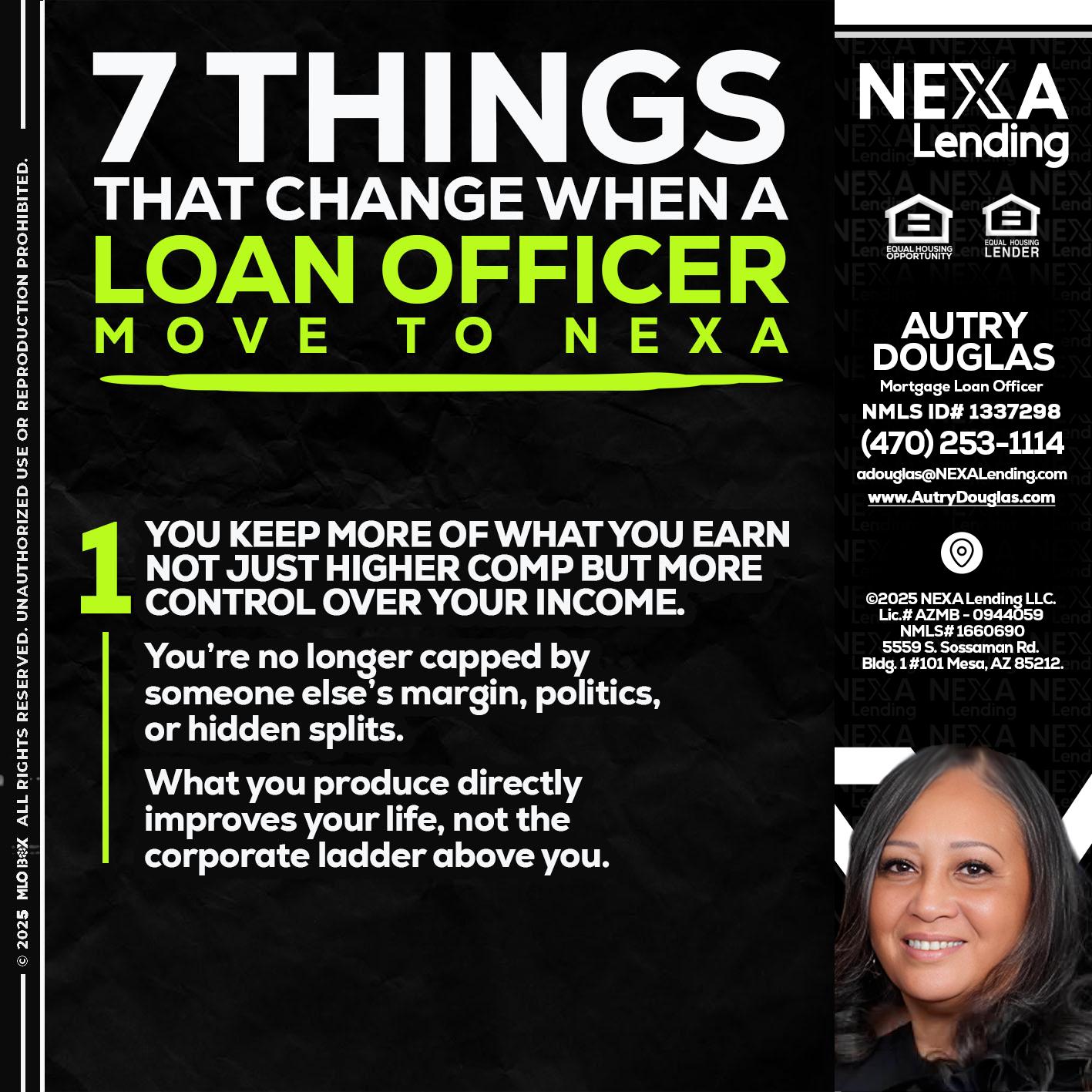 7 THINGS (1) - Autry Douglas -Mortgage Loan Originator