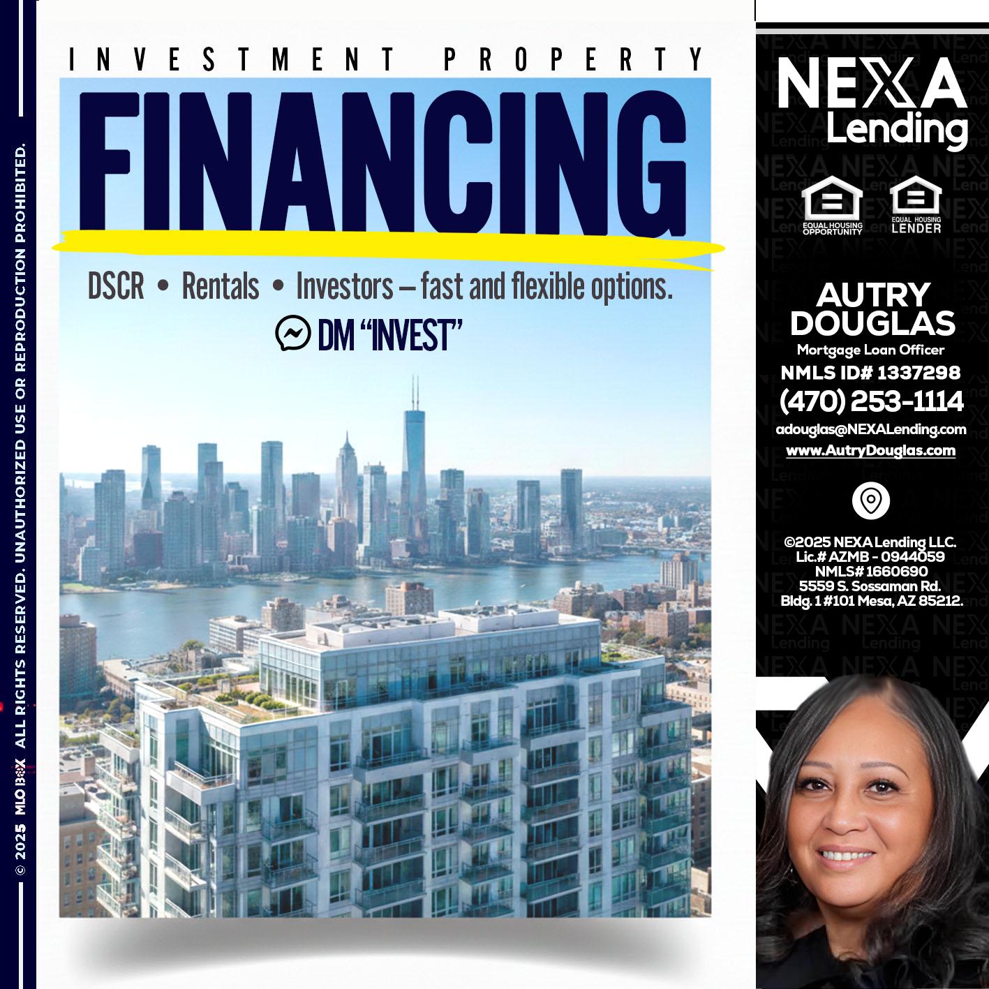FINANCING - Autry Douglas -Mortgage Loan Originator