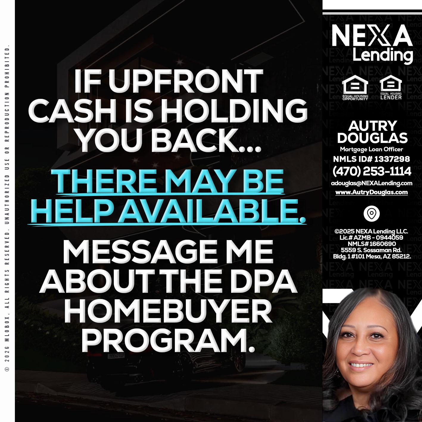 IF UPFRONT - Autry Douglas -Mortgage Loan Originator