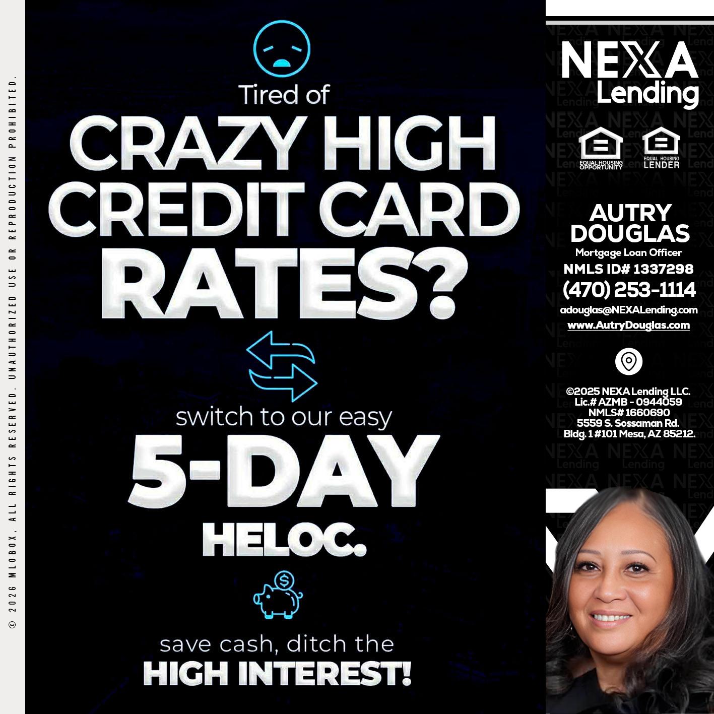 CRAZY HIGH - Autry Douglas -Mortgage Loan Originator