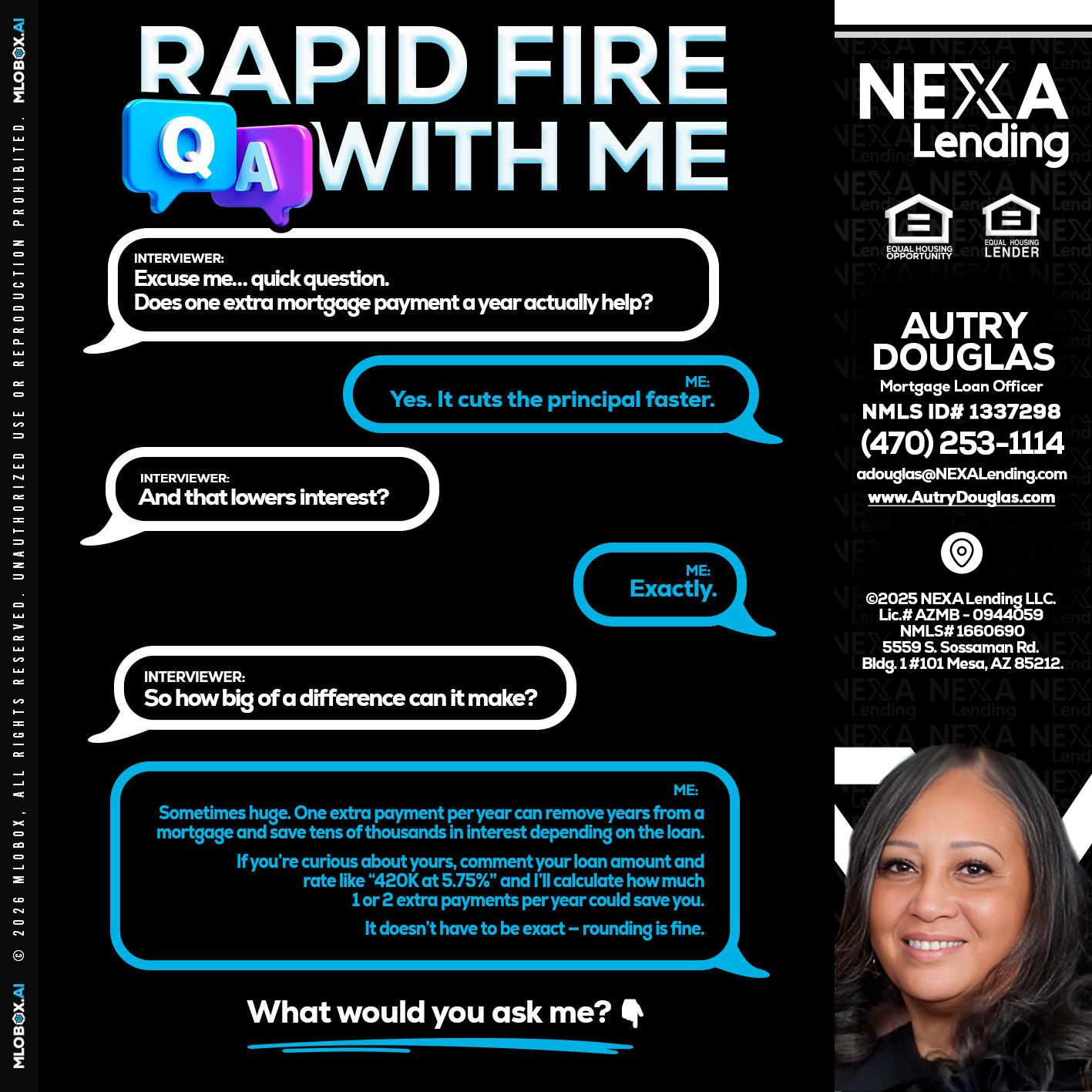 RAPID Q&A - Autry Douglas -Mortgage Loan Originator