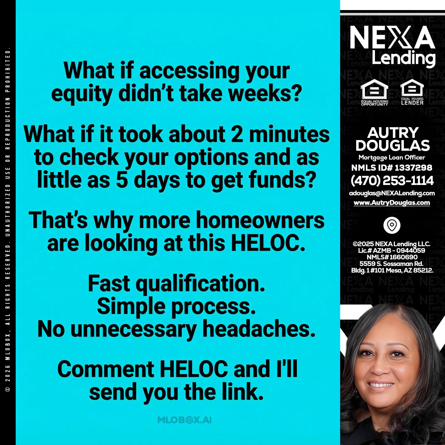 what if - Autry Douglas -Mortgage Loan Originator