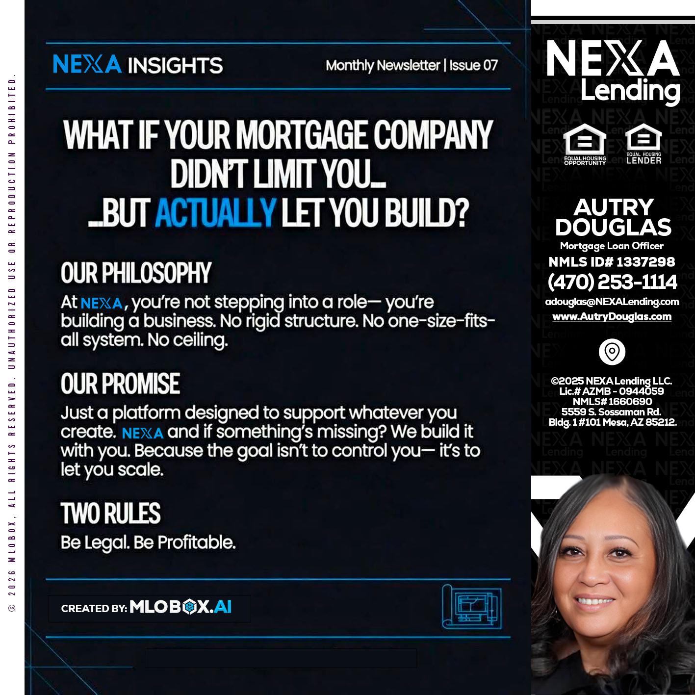 NEXA INSIGHTS - Autry Douglas -Mortgage Loan Originator