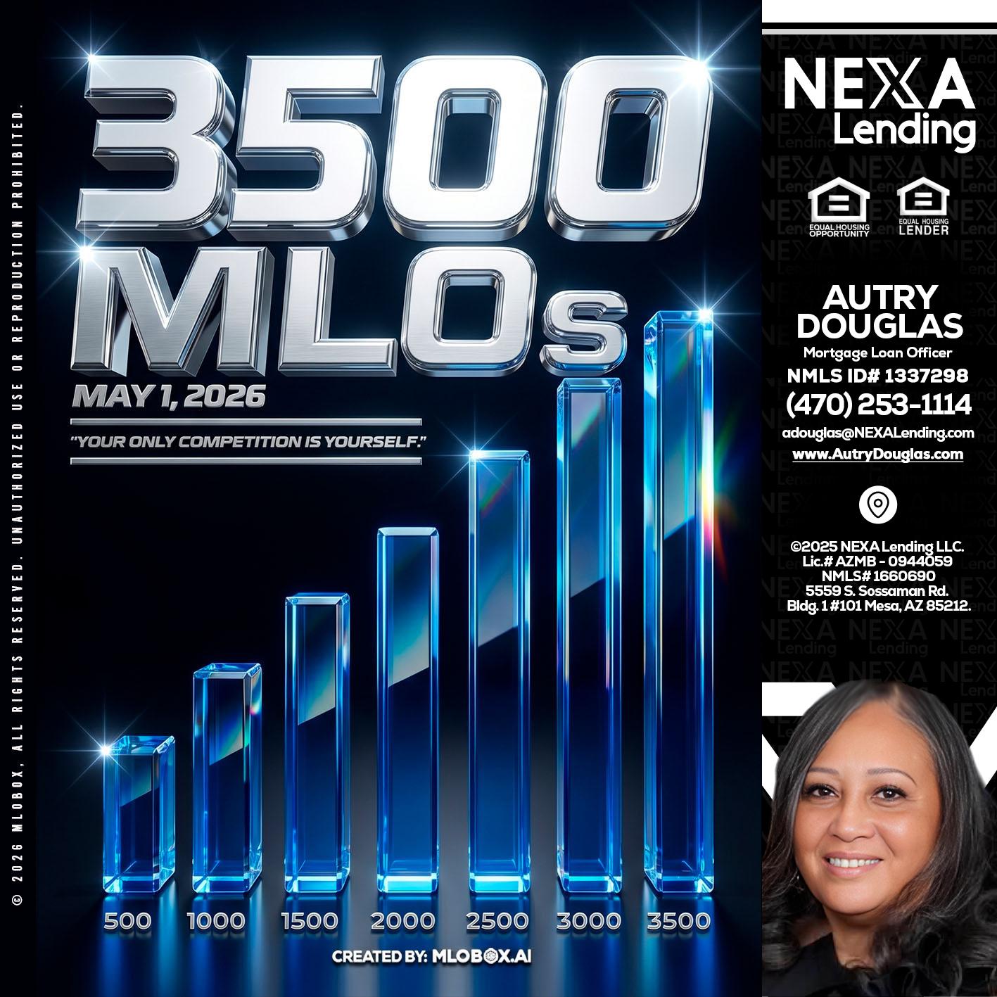 3500 MLOs - Autry Douglas -Mortgage Loan Originator