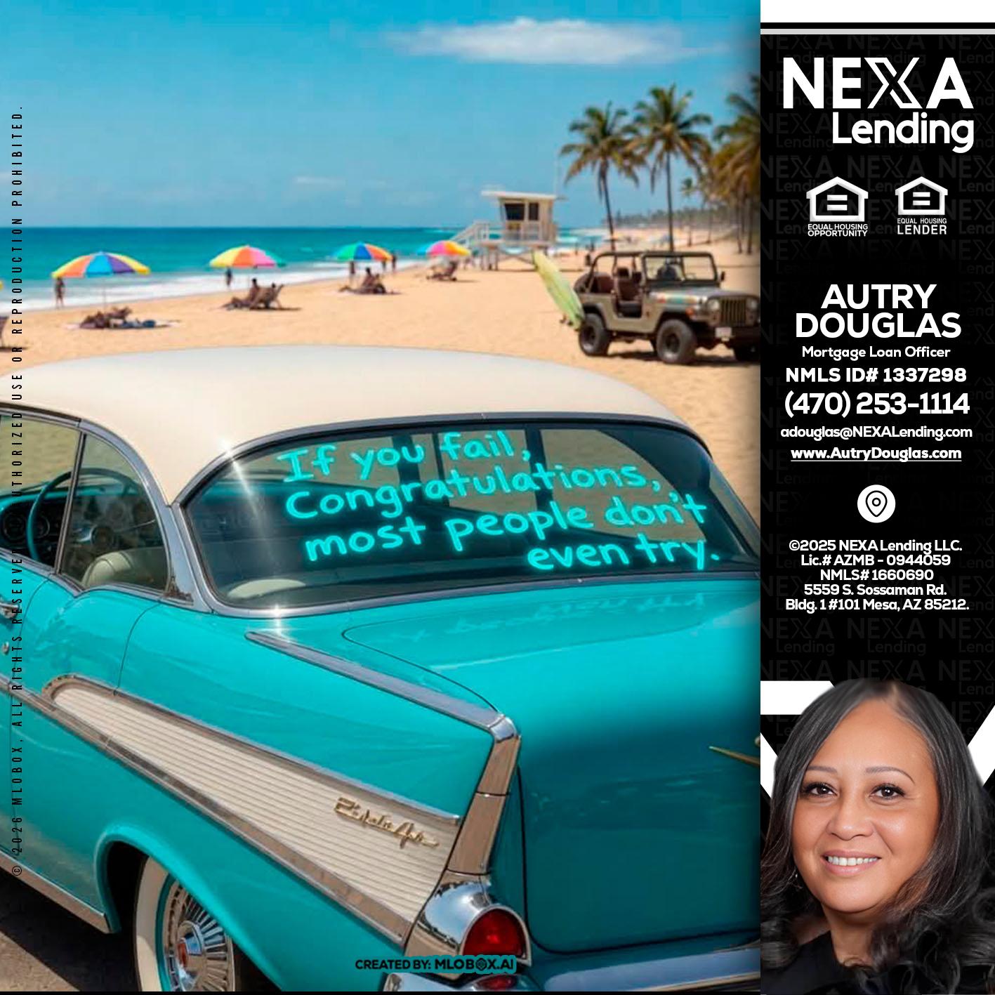 if you - Autry Douglas -Mortgage Loan Originator