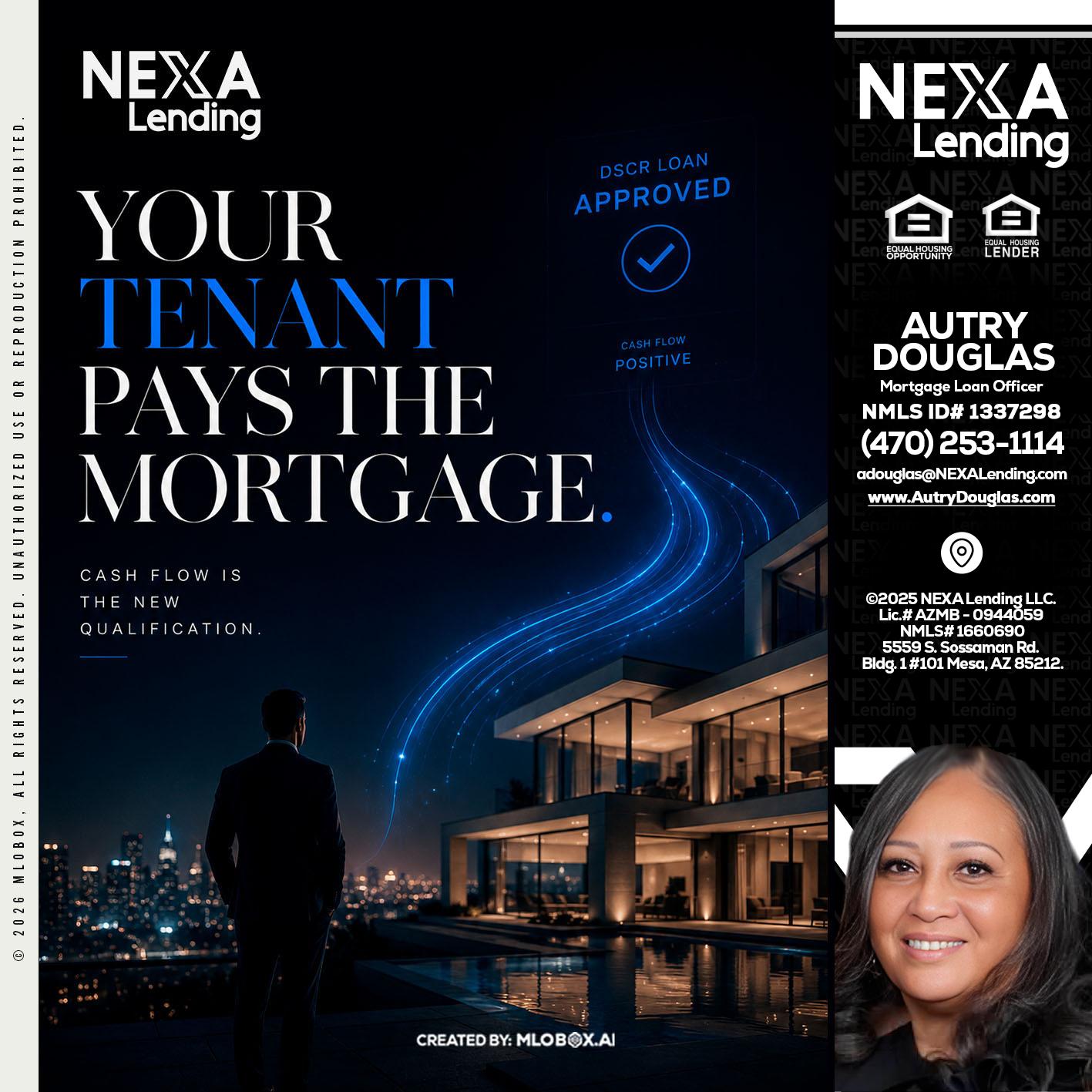 DSCR LOANS - Autry Douglas -Mortgage Loan Originator
