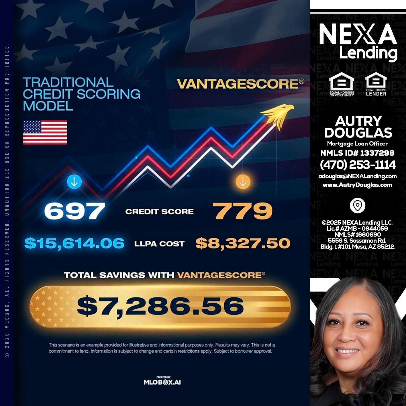 7,286.56 - Autry Douglas -Mortgage Loan Originator