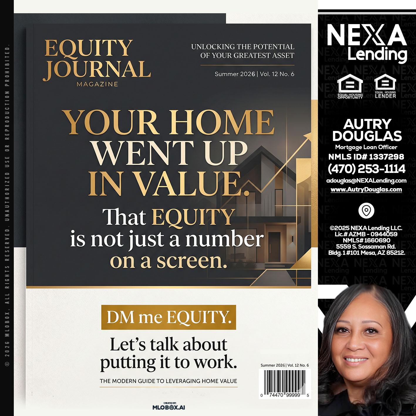 YOUR HOME - Autry Douglas -Mortgage Loan Originator
