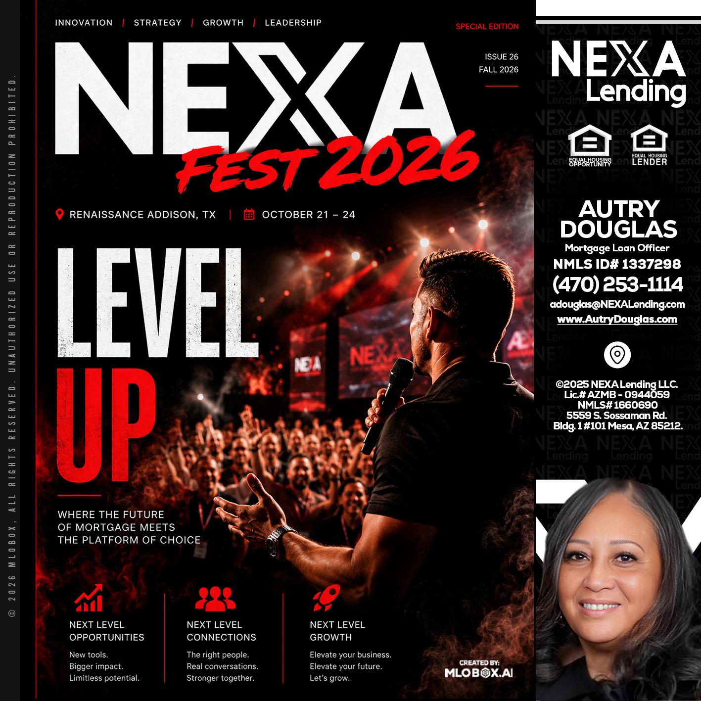NEXA FEST 2026 - Autry Douglas -Mortgage Loan Originator