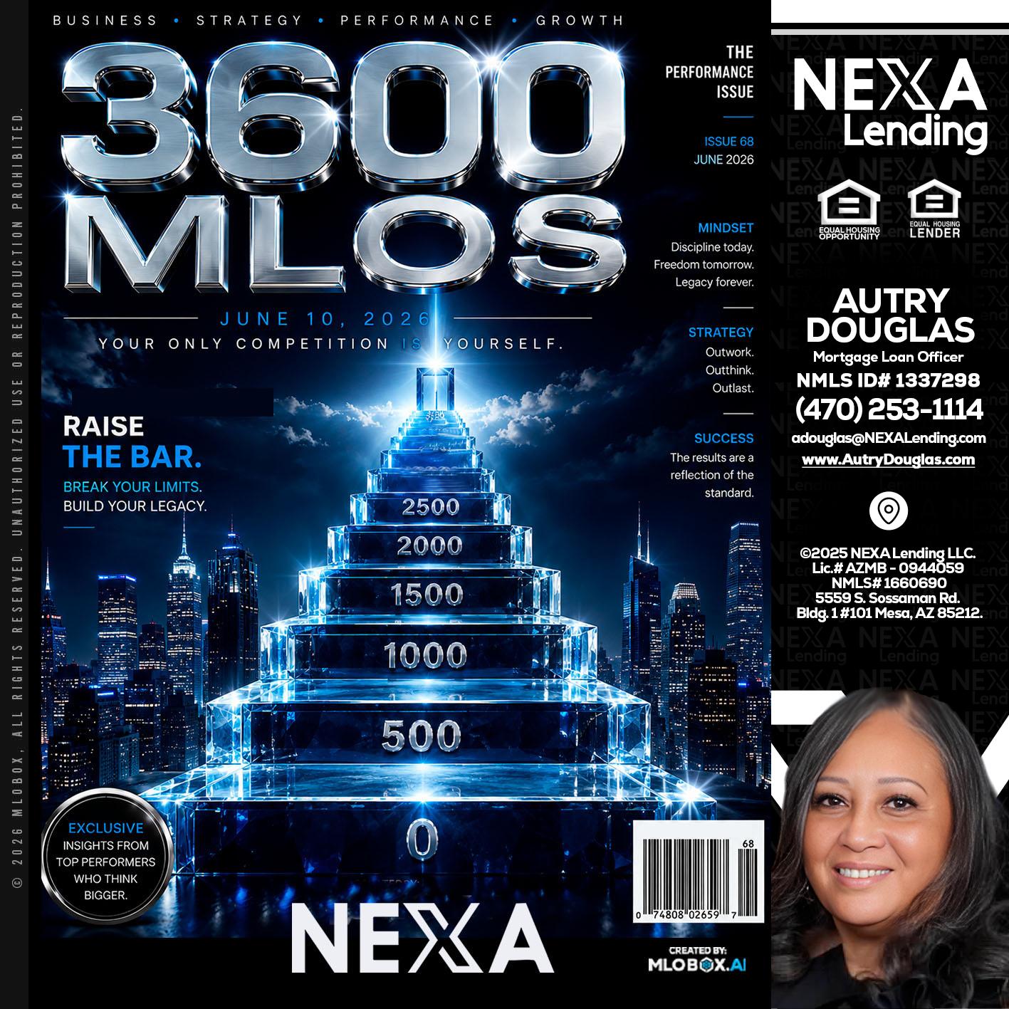 3600 MLOs - Autry Douglas -Mortgage Loan Originator