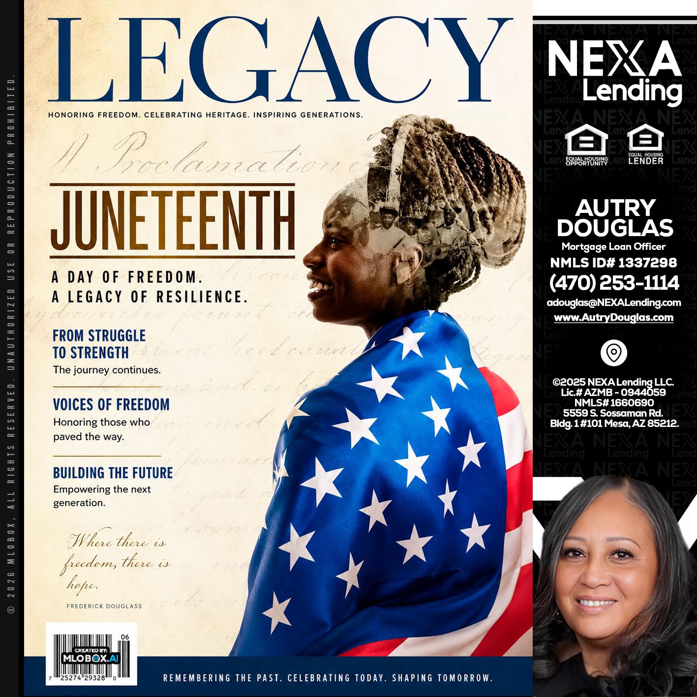LEGACY - Autry Douglas -Mortgage Loan Originator