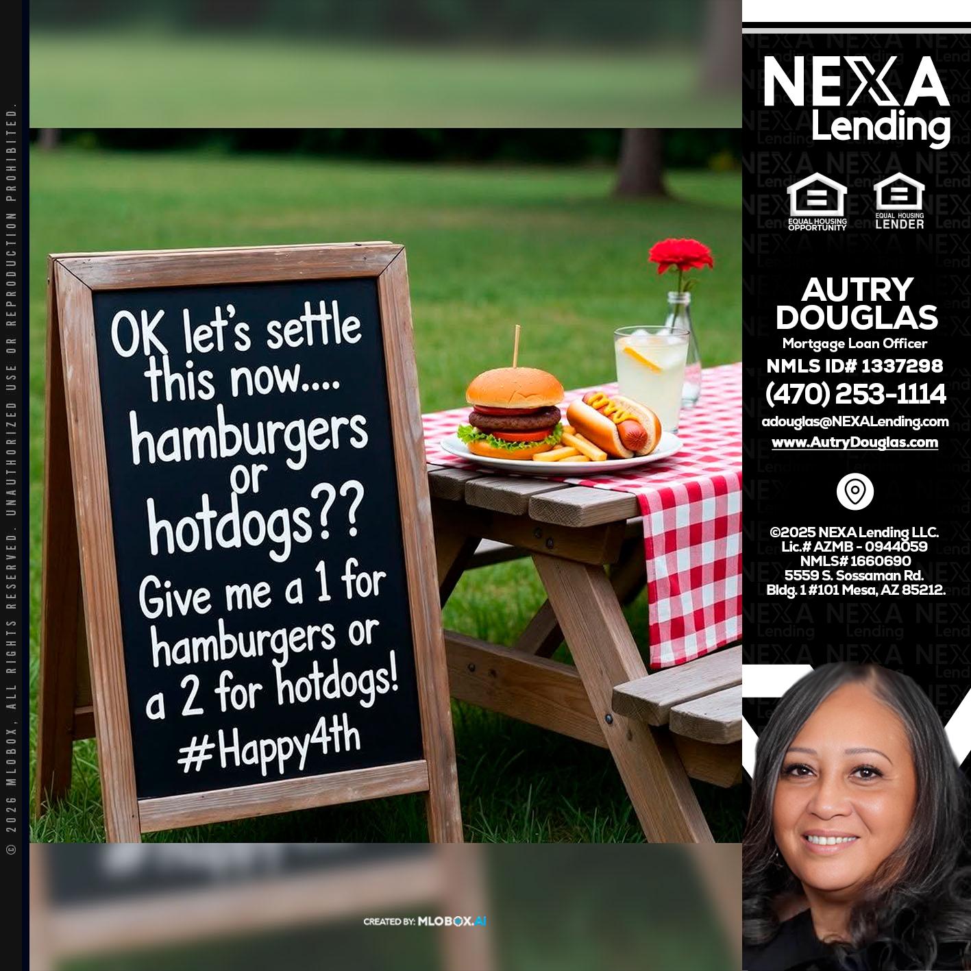 let settle this - Autry Douglas -Mortgage Loan Originator