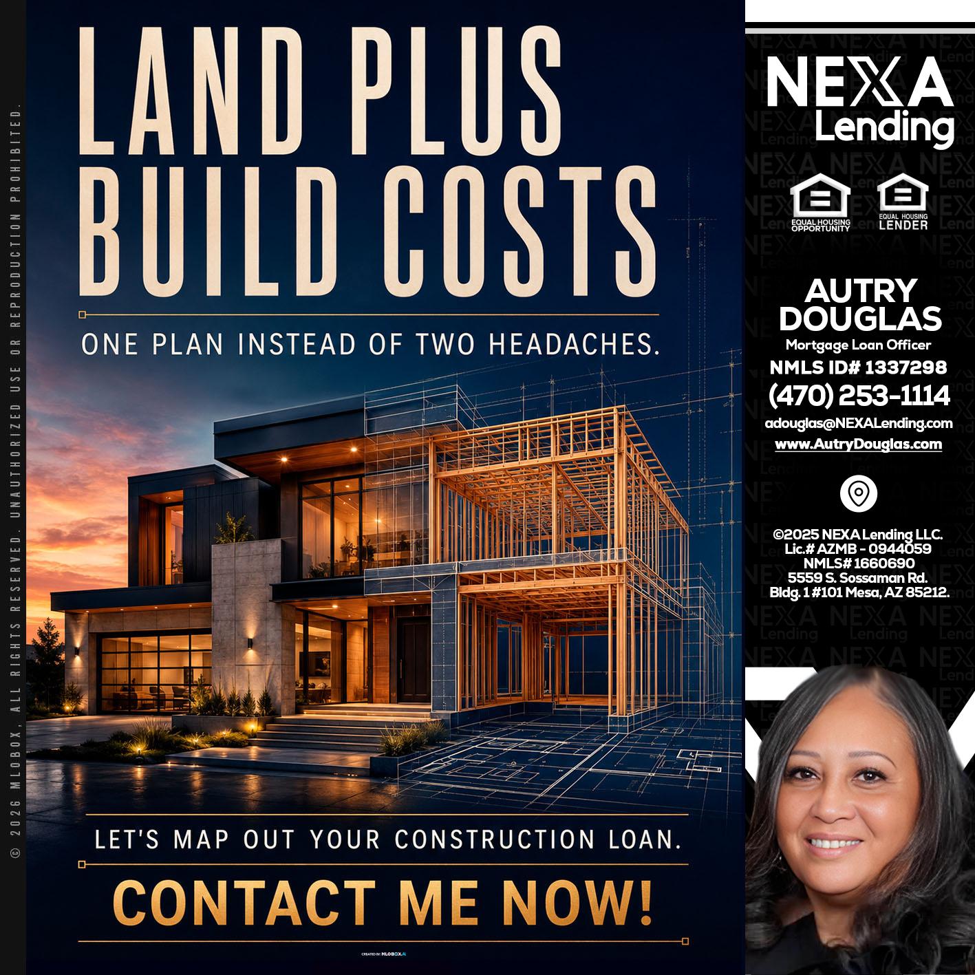 LAND PLUS - Autry Douglas -Mortgage Loan Originator