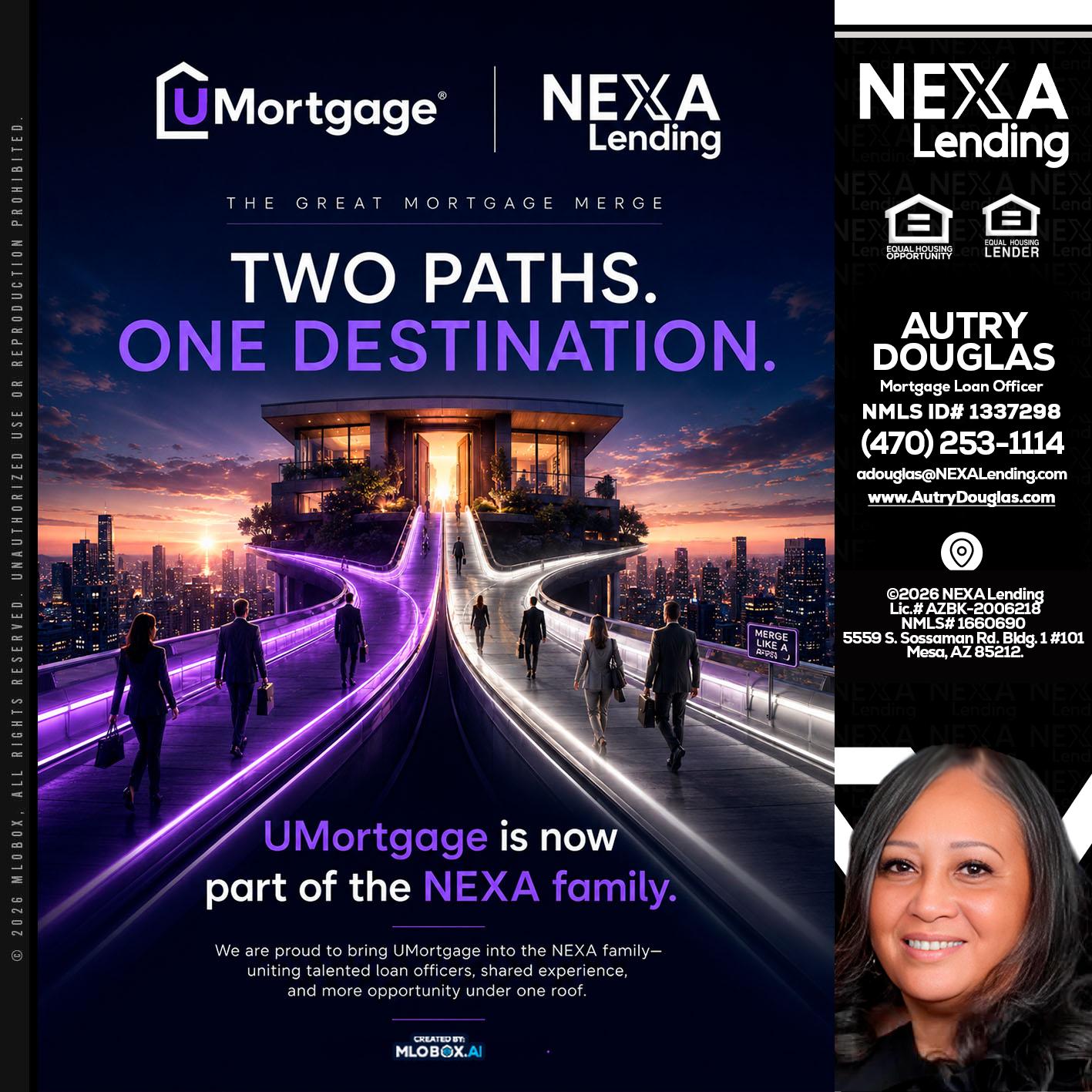 two path - Autry Douglas -Mortgage Loan Originator