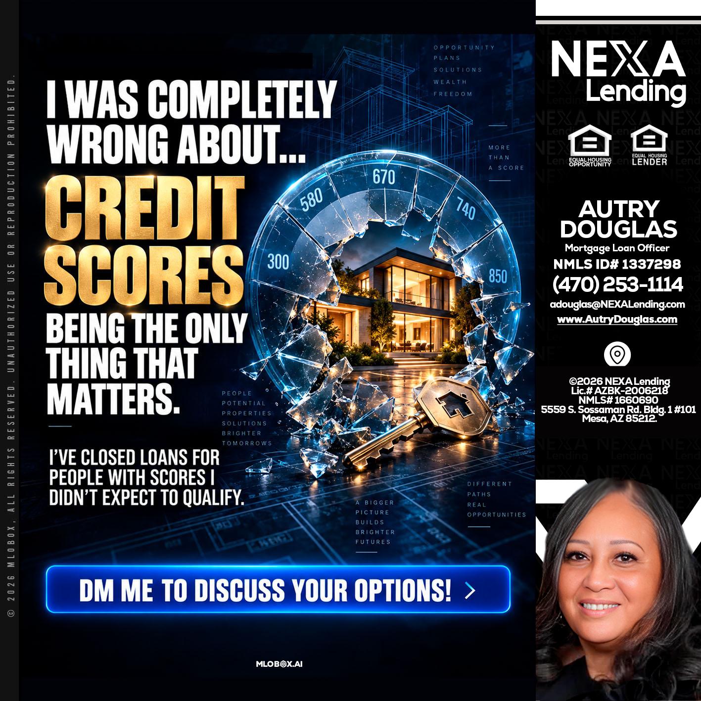 I WAS COMPLETY - Autry Douglas -Mortgage Loan Originator